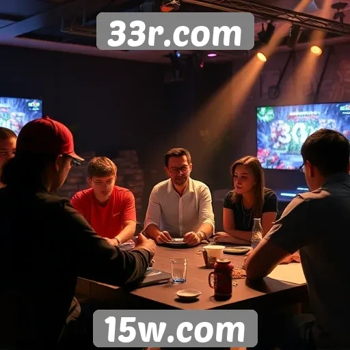 Interação da comunidade em 33r.com