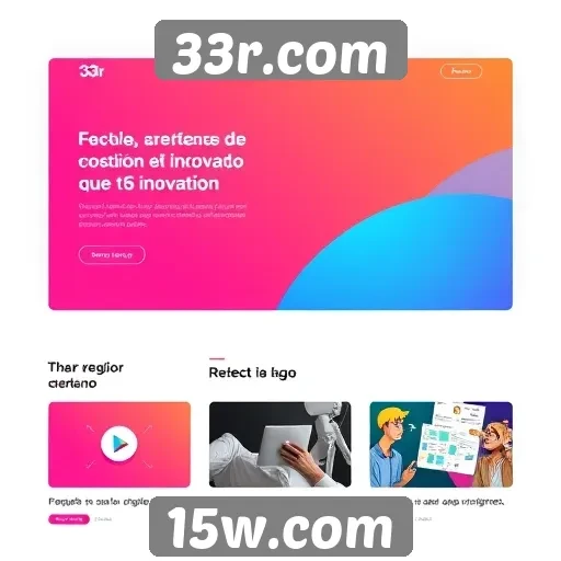 Evolução do design e interface do 33r.com