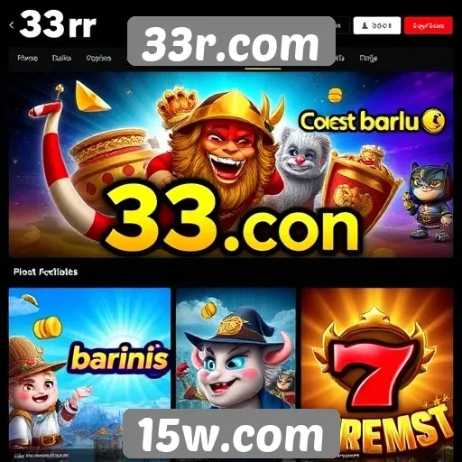 33r.com oferece jogos diversificados para diferentes públicos