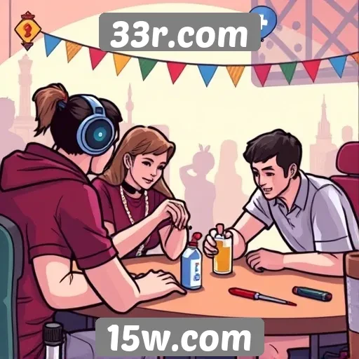 Explorando a comunidade ativa de jogadores em 33r.com