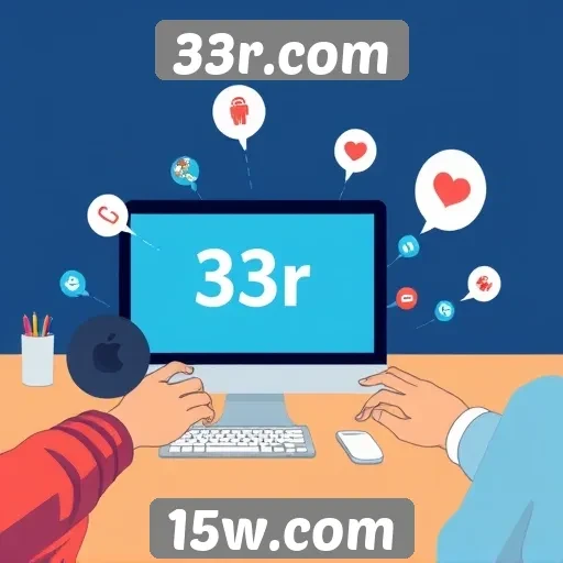Integração com redes sociais no 33r.com