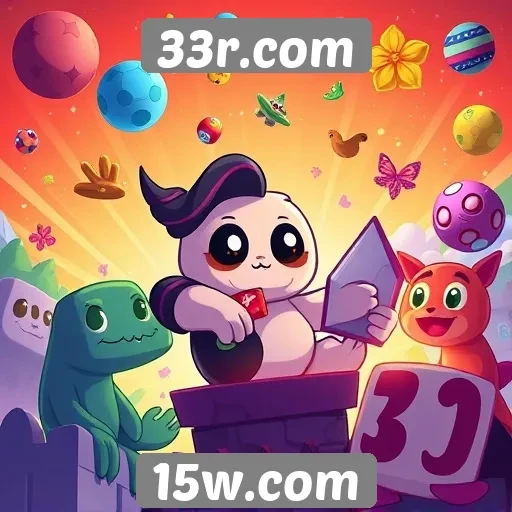 33r.com oferece uma vasta biblioteca de jogos